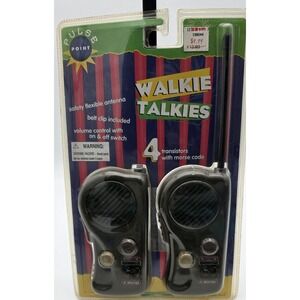 Vintage‎ Kids Walkie Talkies By Pulse Point Item# 0141